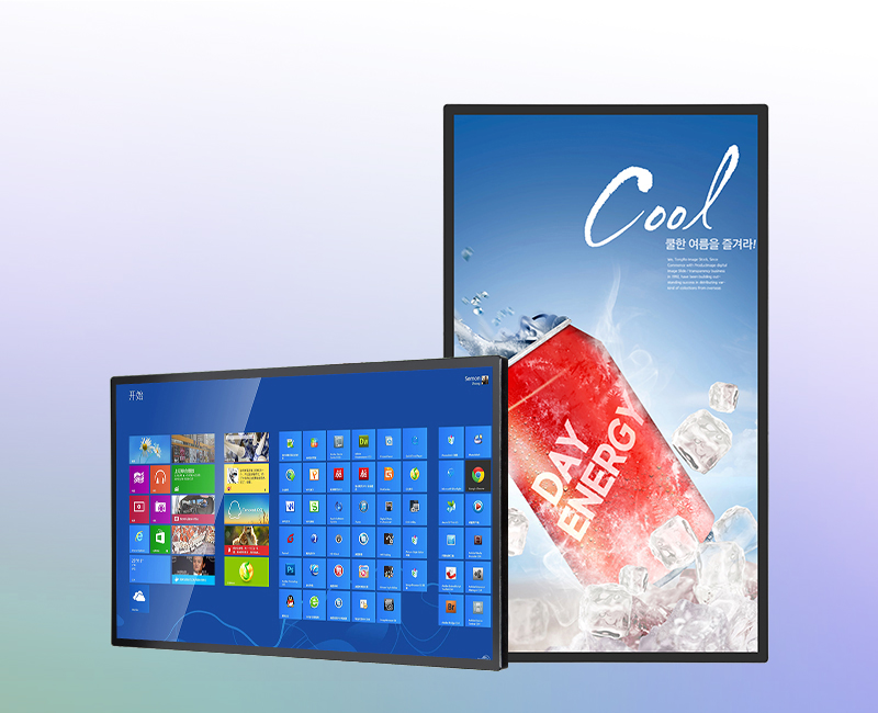 43 inch wall mounted advertising machine